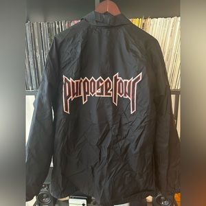 Justin Bieber Rare Purpose Windbreaker SZ XL UO exclusive